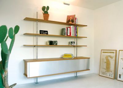 Ceiling bracing for Eiermann shelves Richard Lampert